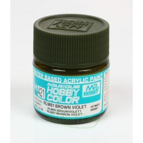Mr Hobby Aqueous color H-421 RLM 81 Brown Violet